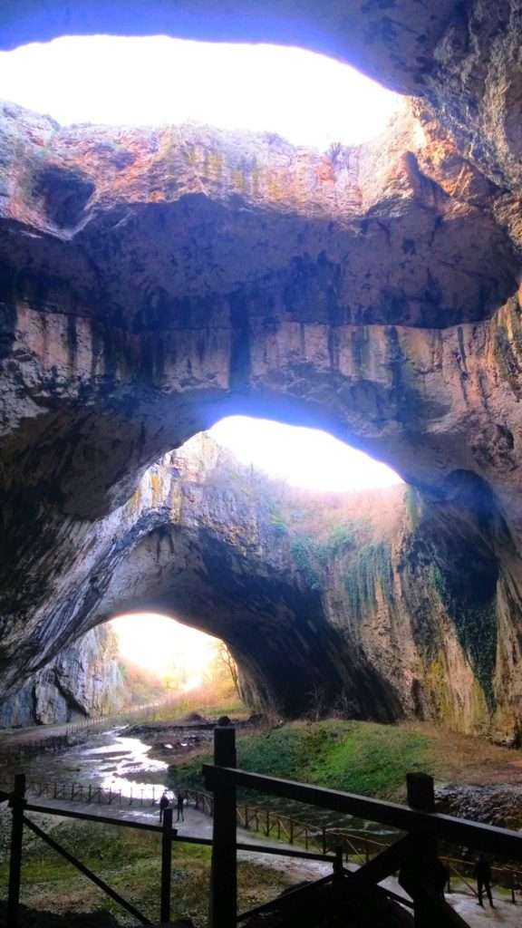 Devetashka cave in Bulgaria - alienation