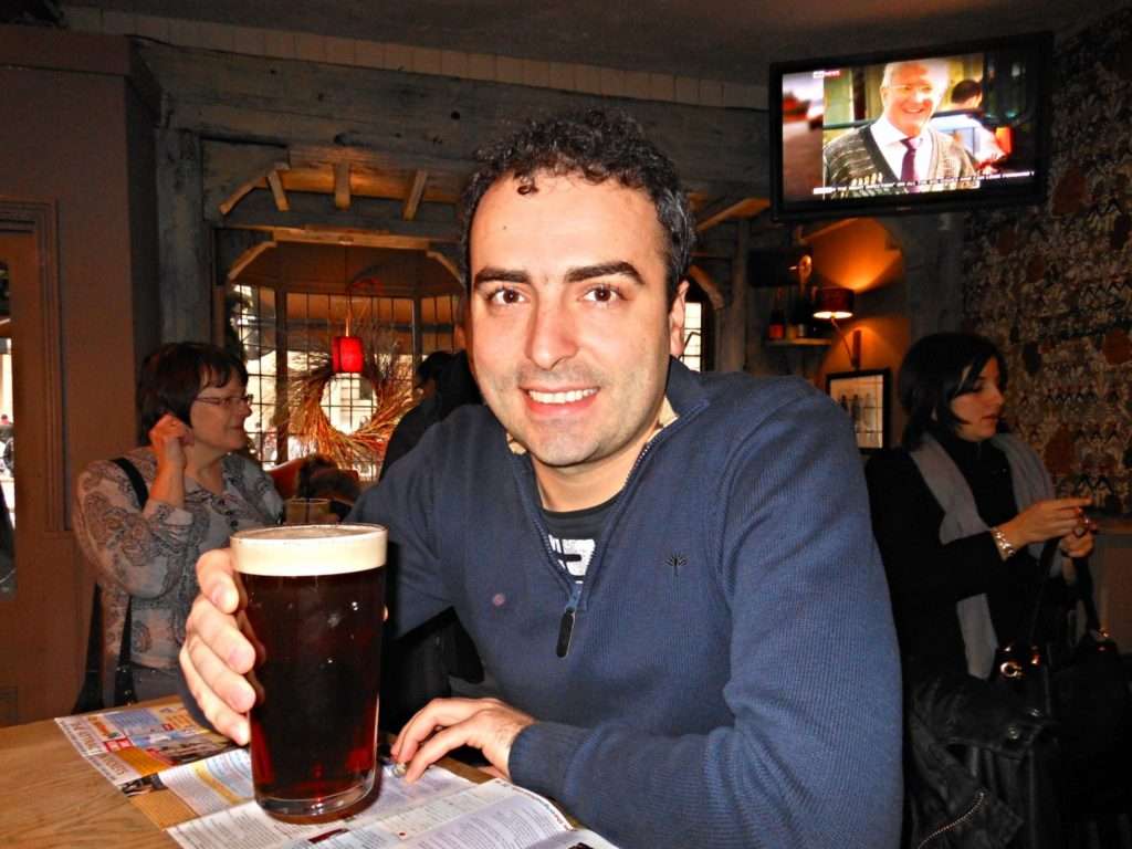 First beer in London, England