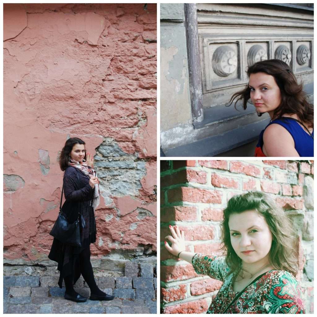 Old bricks, walls and render - Vilnius, Tallinn, Riga