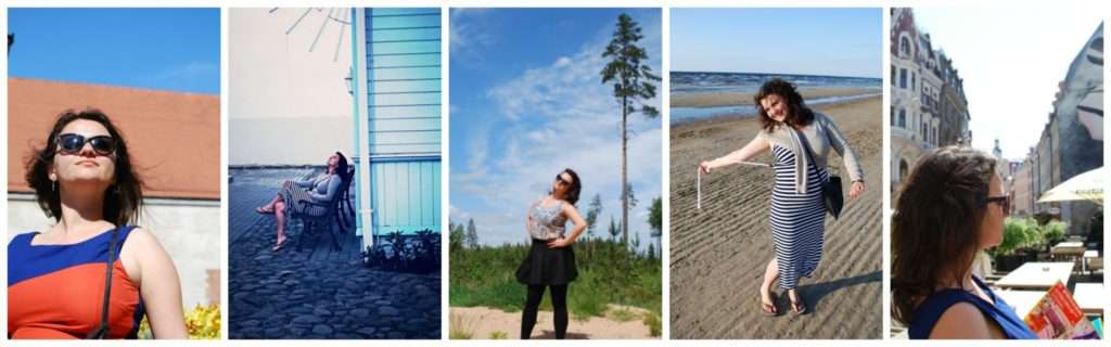 Latvian looks - seaside, city, countryside