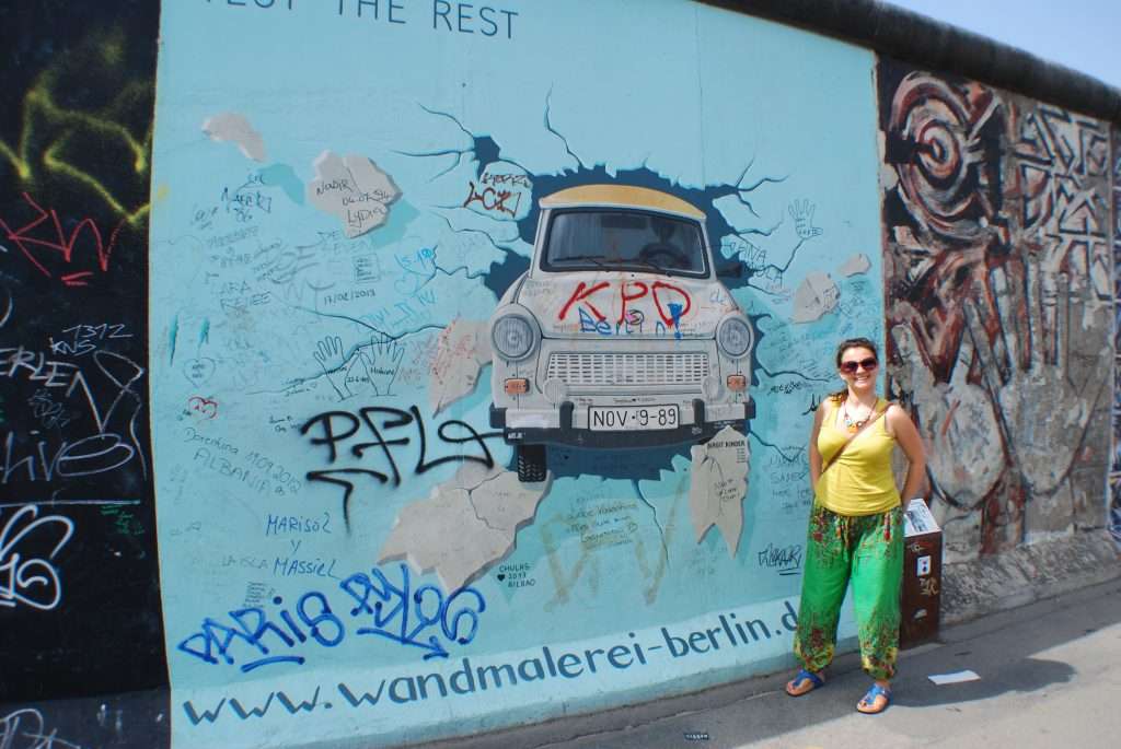 We made it to Berlin (to enjoy its art) much easier than the folks in the movie.