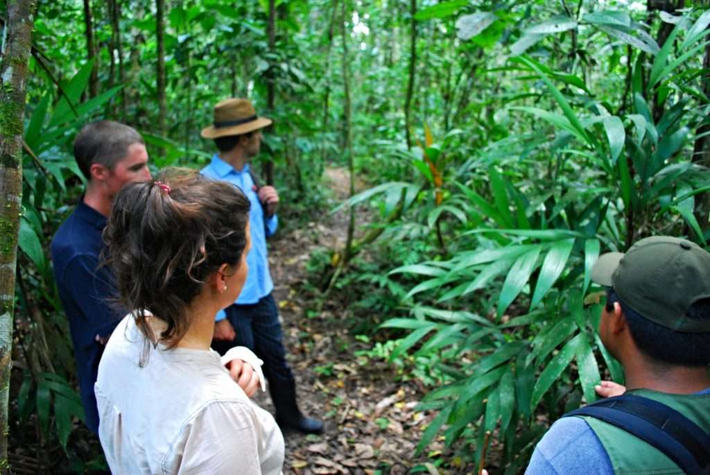 This scene is from our exploration of the Amazon jungle in Bolivia.