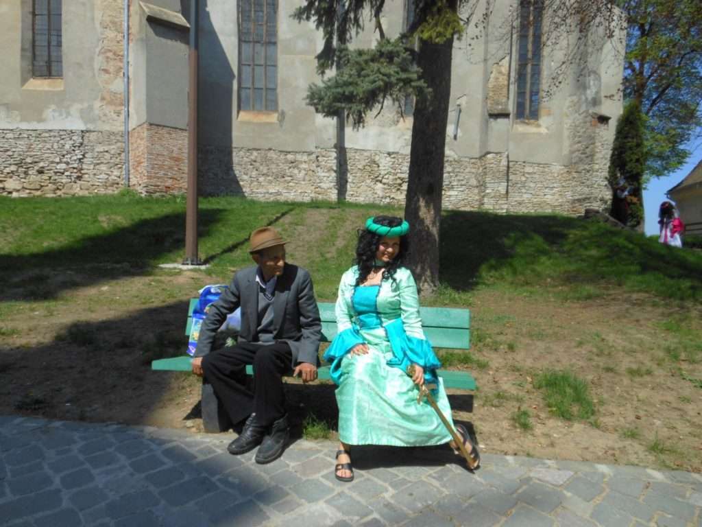 In the meantime the ages got mixed. But you can still make friends with people from different eras!